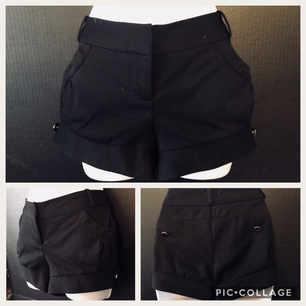 Black Dress Shorts